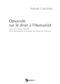 Opuscule sur le droit à l'Humanité