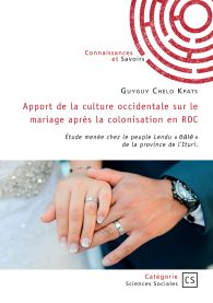 Apport de la culture occidentale sur le mariage après la colonisation en RDC