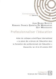 Professionnaliser l'éducation