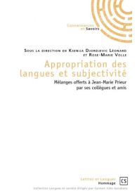 Appropriation des langues et subjectivité